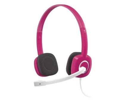 Słuchawka LOGITECH H150 CRANBERRY 981-000369